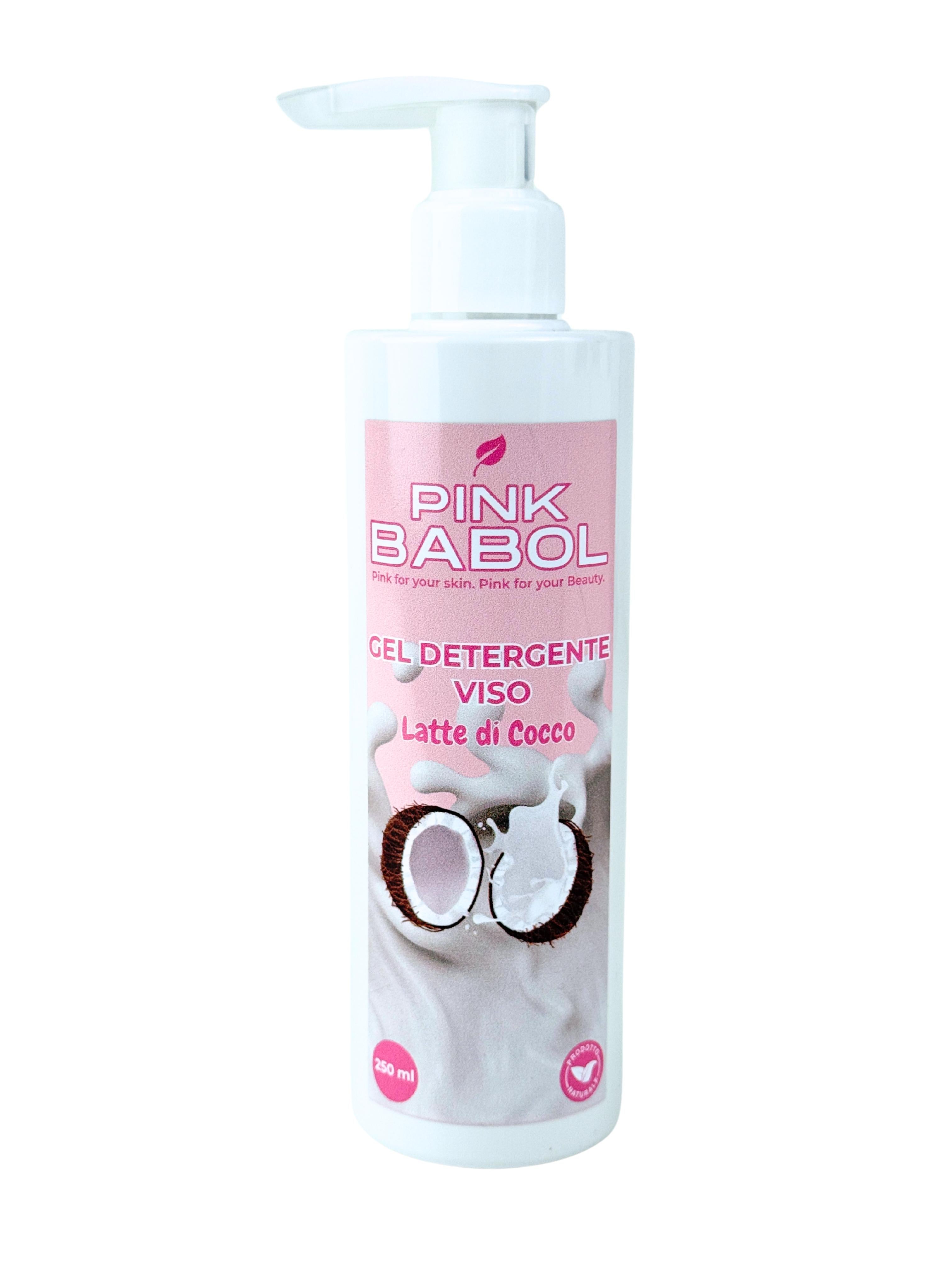 Gel Detergente Viso con Proteine d’Avena, Glicerina & Vitamina E – Deterge, Purifica, Idrata e Lenisce-Pink Babol