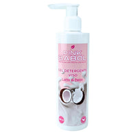 Gel Detergente Viso con Proteine d’Avena, Glicerina e derivati di Olio di Cocco e Oliva – Deterge, Purifica, Idrata e Lenisce-Pink Babol