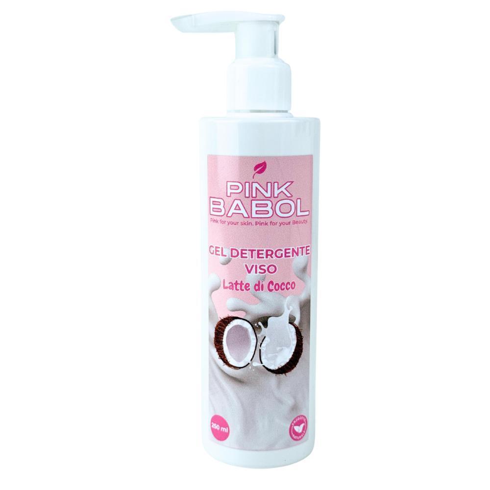 Gel Detergente Viso con Proteine d’Avena, Glicerina e derivati di Olio di Cocco e Oliva – Deterge, Purifica, Idrata e Lenisce-Pink Babol