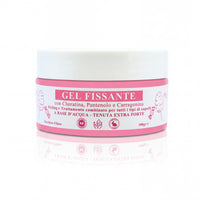 Gel Fissante Capelli a base d'Acqua con Cheratina, Pantenolo e Carragenina - Styling e Trattamento per tutti i tipi di capelli - Tenuta Extra Forte-Pink Babol