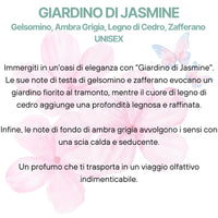 Giardino di Jasmine Extrait de Parfum - Gelsomino, Ambra Grigia, Legno di Cedro, Zafferano UNISEX-Pink Babol