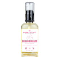 Gocce di Seta - Olio Finish Anticrespo, nutriente e illuminante per capelli con Olio di Cocco e Olio di Semi di Lino-Pink Babol