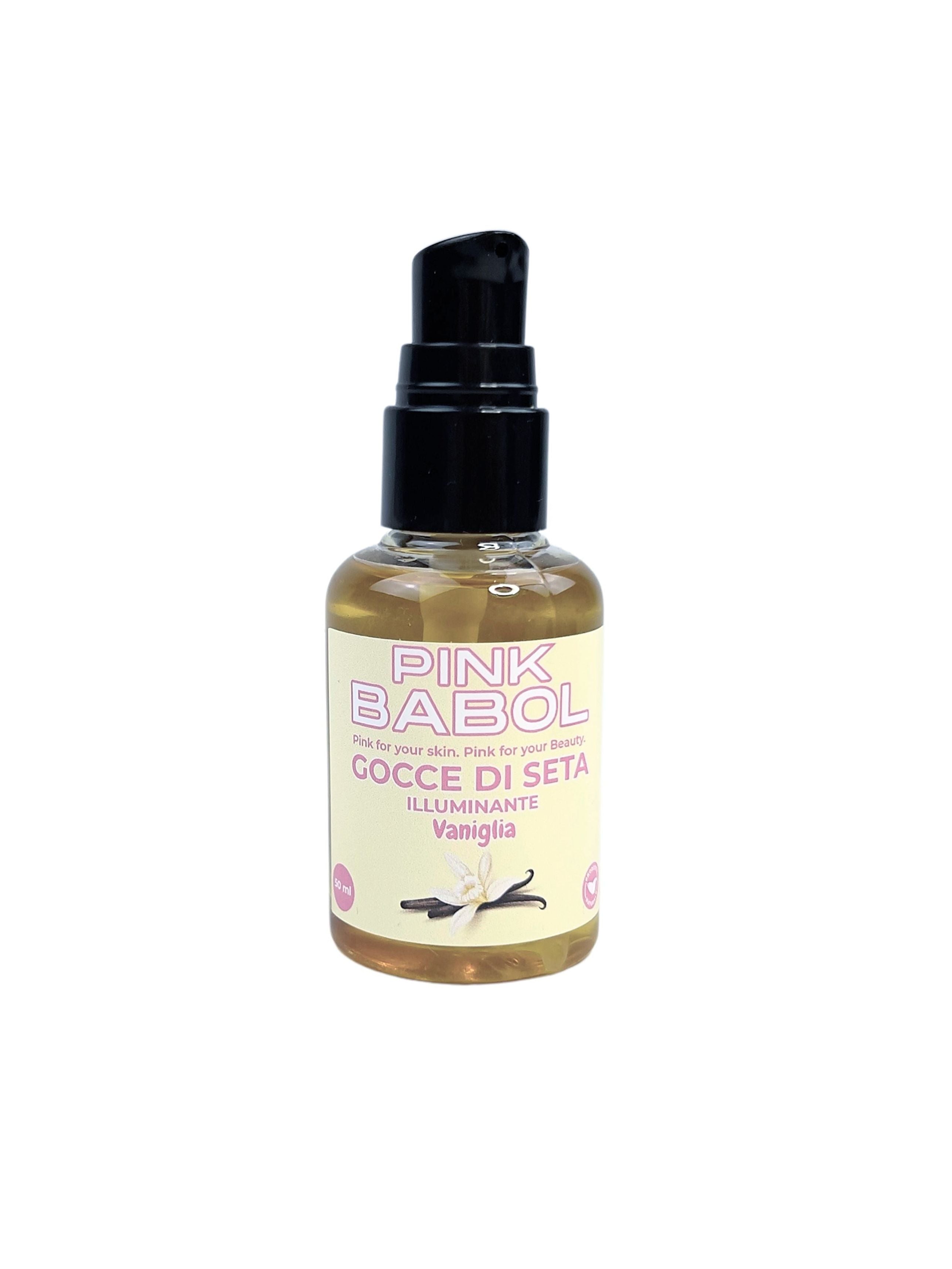 Gocce di Seta - Olio nutriente e illuminante per capelli-Pink Babol