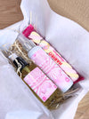 HAIR OIL KIT con Gocce di Seta Illuminante, AntiCrespo e Olio Cura Capelli Anticaduta per impacchi-Pink Babol