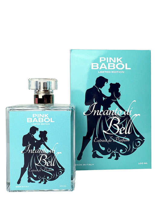 Incanto di Bell Extrait de Parfum - Caffè, Vaniglia, Ambra, Rosa. UNISEX-Pink Babol