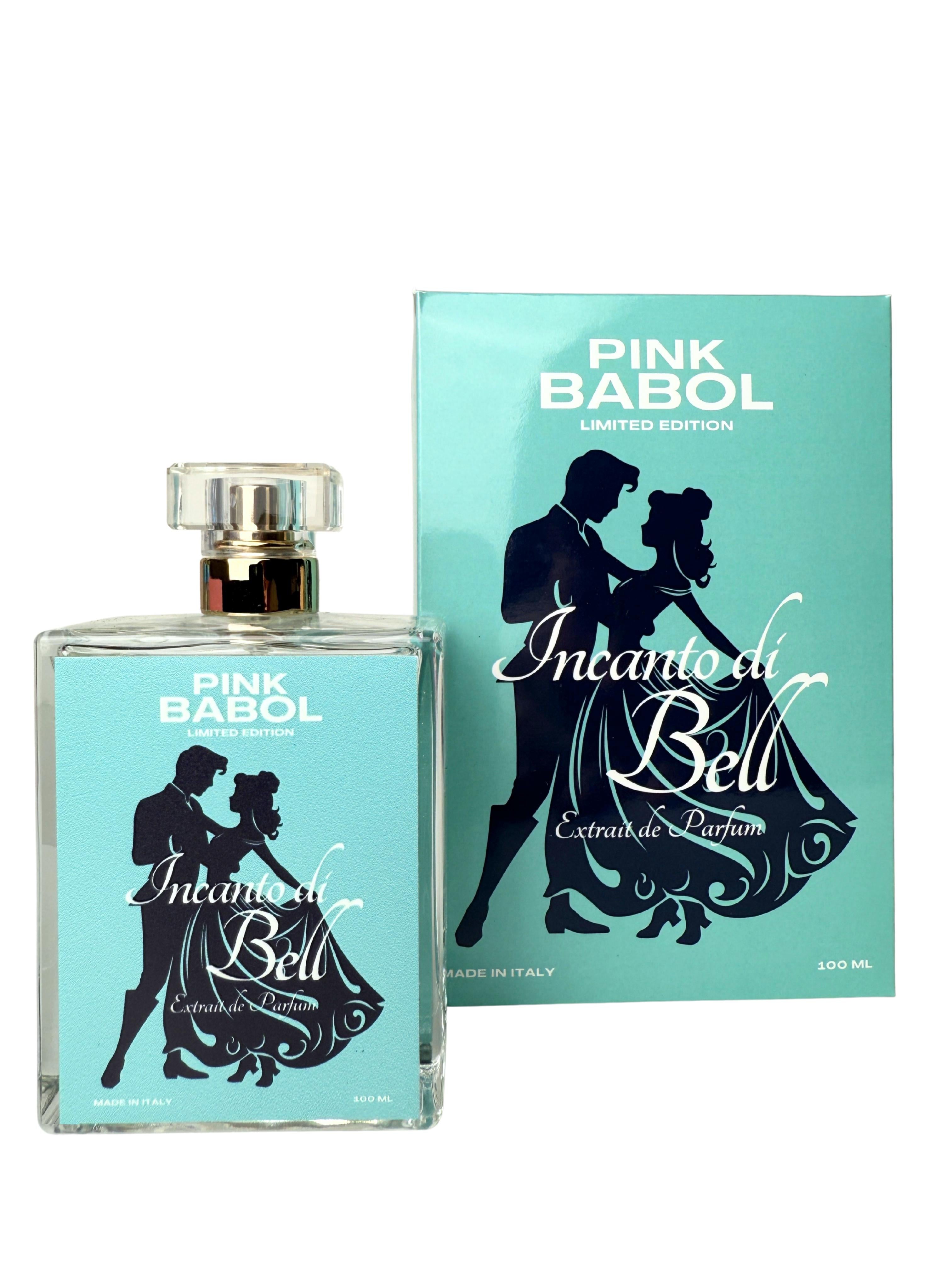 Incanto di Bell Extrait de Parfum - Caffè, Vaniglia, Ambra, Rosa. UNISEX-Pink Babol