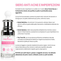 Kit Anti-Imperfezioni PRO – Siero Anti Acne e Imperfezioni + Crema Sebo Normalizzante + Booster Niacinamide-Pink Babol