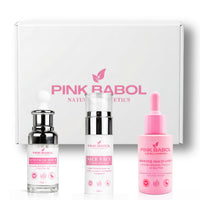 Kit Anti-Imperfezioni PRO – Siero Anti Acne e Imperfezioni + Crema Sebo Normalizzante + Booster Niacinamide-Pink Babol
