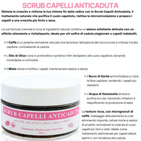 Kit Anticaduta - Routine Completa Rinforzante per Capelli con Siero + Shampoo + Scrub + Olio Cura Capelli-Pink Babol