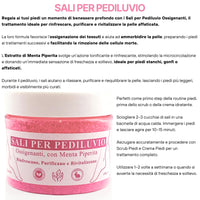 Kit Piedi- Routine Completa Piedi Perfetti con Crema Idratante, Scrub Esfoliante e Sali Ossigenanti per Pediluvio-Pink Babol