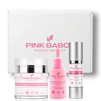 Kit Skincare Giorno - Siero Viso Giorno Effetto Lifting + Crema Viso Giorno + Booster Collagene-Pink Babol