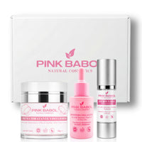 Kit Skincare Giorno - Siero Viso Giorno Effetto Lifting + Crema Viso Giorno + Booster Collagene-Pink Babol