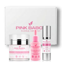 Kit Skincare Giorno - Siero Viso Giorno Effetto Lifting + Crema Viso Giorno + Booster Collagene-Pink Babol