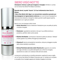 Kit Skincare Notte Anti-Age - Siero Viso Notte + Crema Viso Notte + Booster Retinolo-Pink Babol