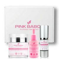 Kit Skincare Notte Anti-Age - Siero Viso Notte + Crema Viso Notte + Booster Retinolo-Pink Babol