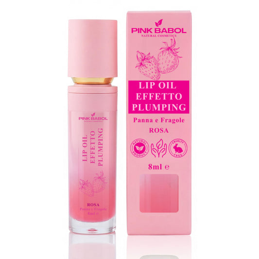 Lip Oil Effetto Plumping con Peperoncino Rosso – Idrata, Rimpolpa e Illumina le tue Labbra-Pink Babol