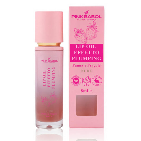 Lip Oil Effetto Plumping con Peperoncino Rosso – Idrata, Rimpolpa e Illumina le tue Labbra-Pink Babol