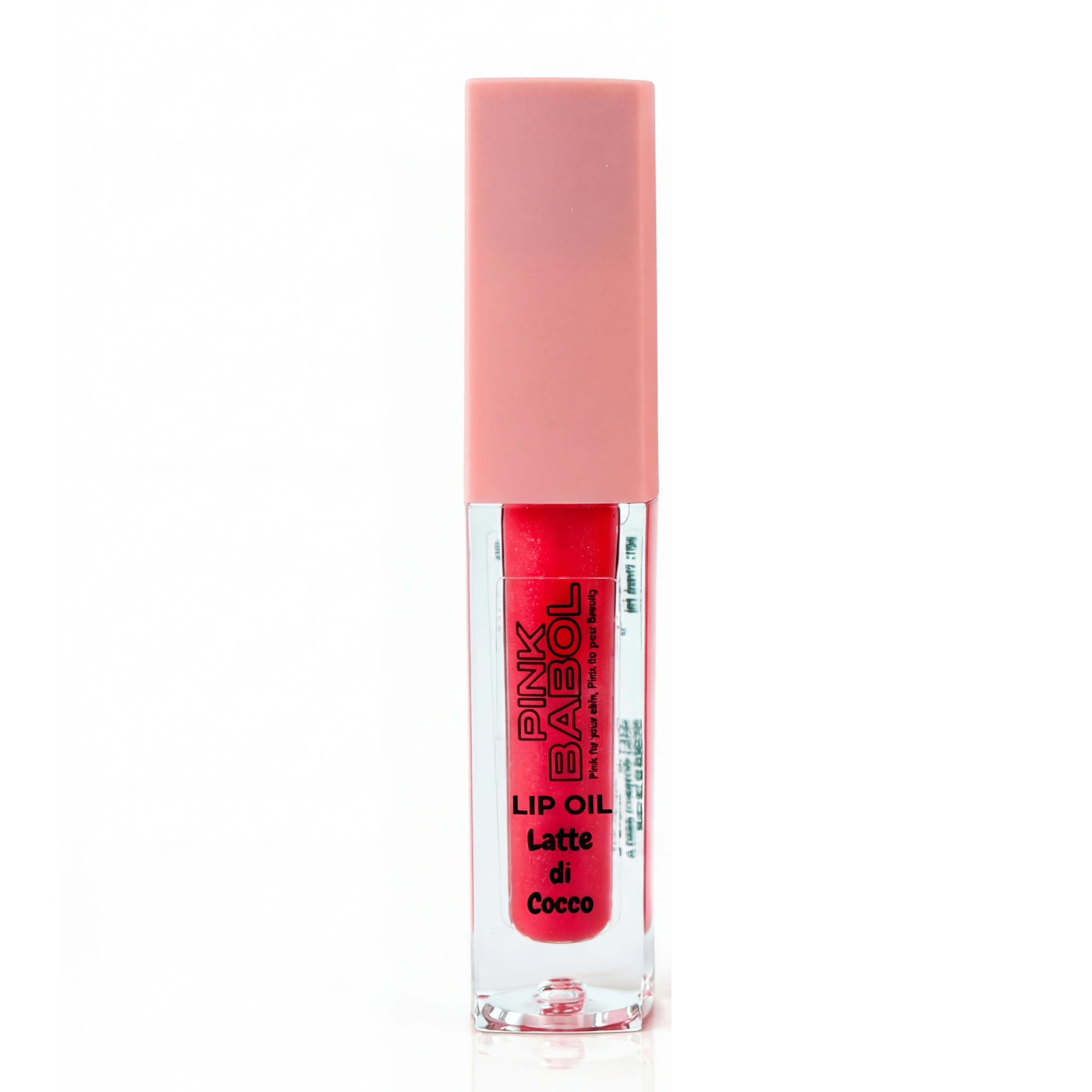 Lip Oil Effetto Plumping con Peperoncino Rosso e Olio di Ricino – Idrata, Rimpolpa e Illumina le tue Labbra-Pink Babol
