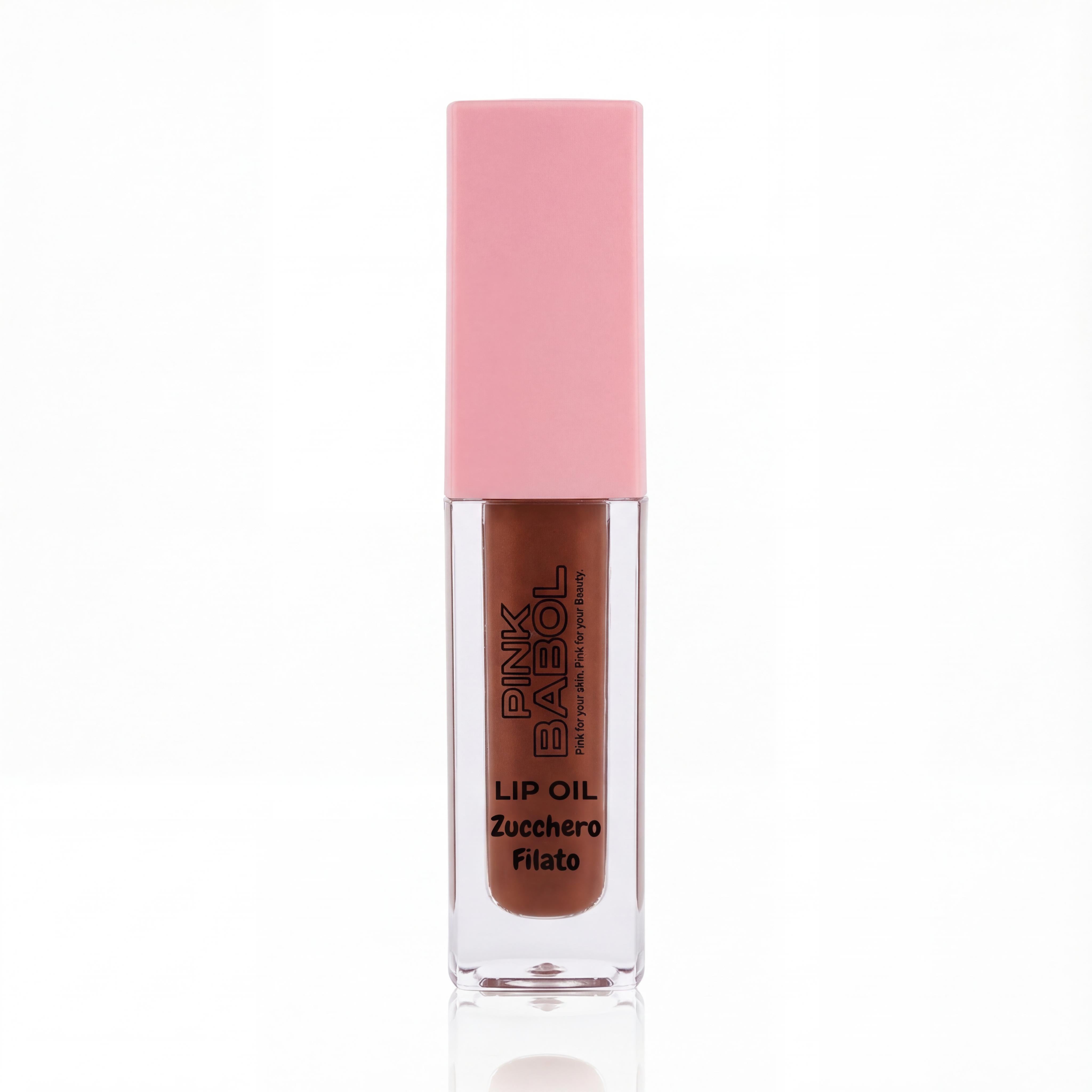 Lip Oil Effetto Plumping con Peperoncino Rosso e Olio di Ricino – Idrata, Rimpolpa e Illumina le tue Labbra-Pink Babol