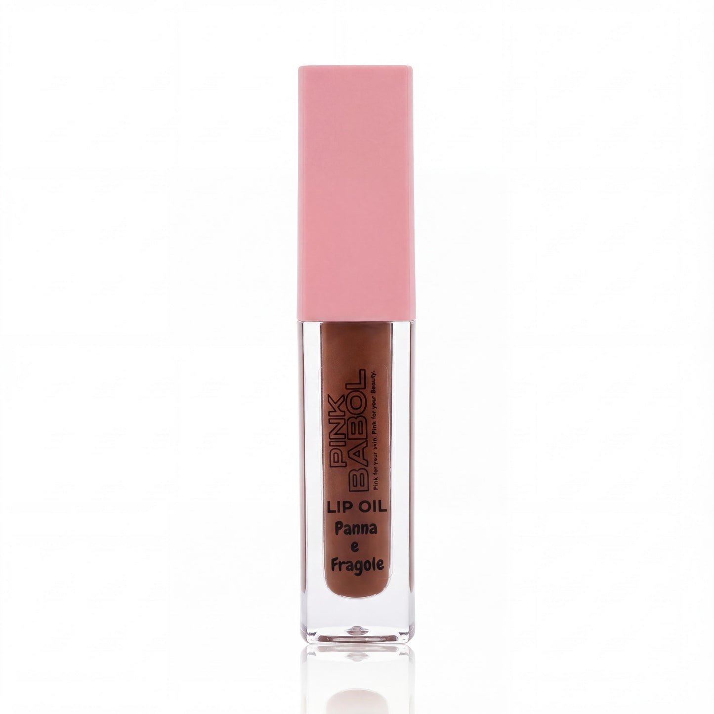 Lip Oil Effetto Plumping con Peperoncino Rosso e Olio di Ricino – Idrata, Rimpolpa e Illumina le tue Labbra-Pink Babol