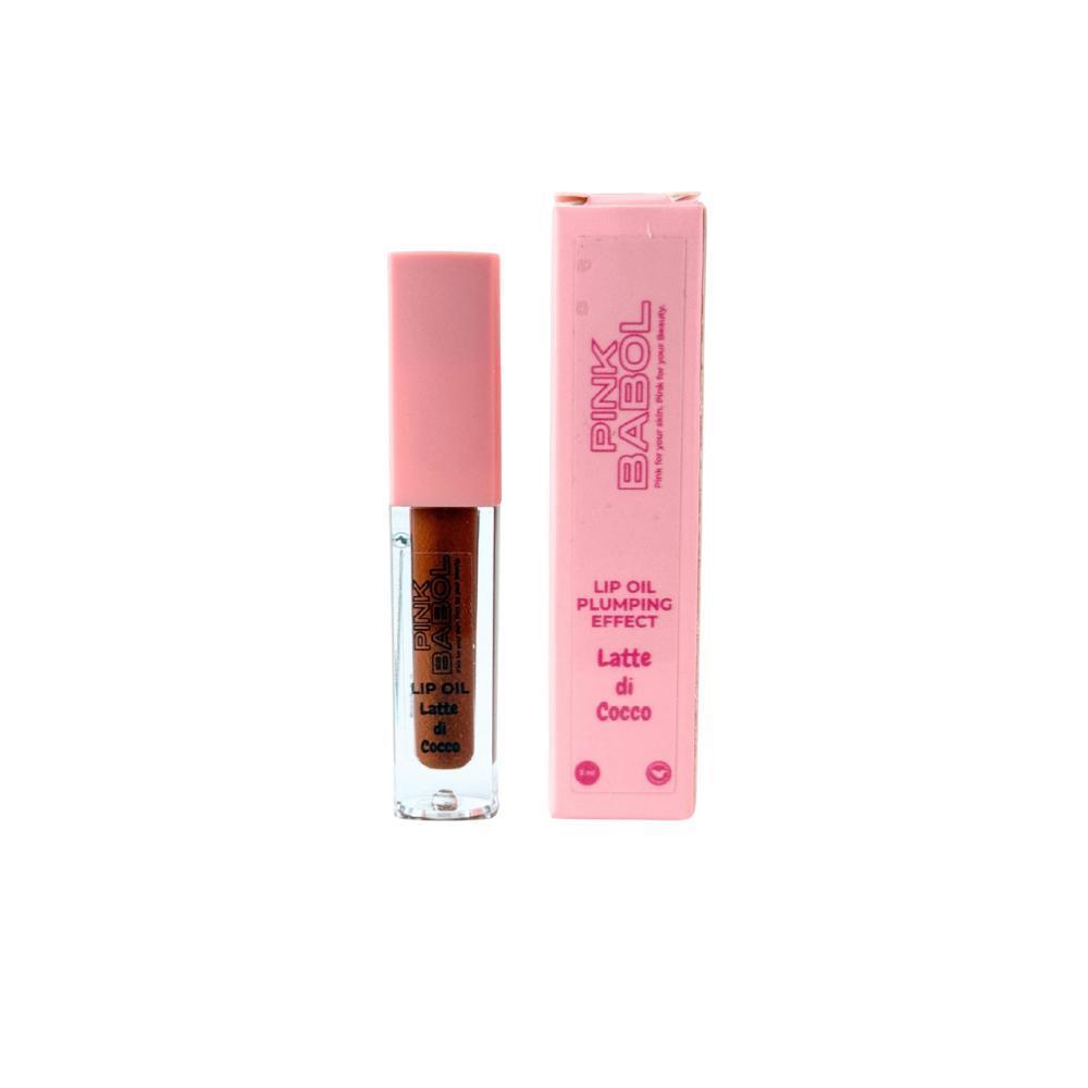Lip Oil Effetto Plumping con Peperoncino Rosso e Olio di Ricino – Idrata, Rimpolpa e Illumina le tue Labbra-Pink Babol