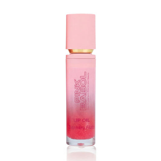 Lip Oil Effetto Plumping con Peperoncino Rosso e Olio di Ricino – Idrata, Rimpolpa e Illumina le tue Labbra-Pink Babol