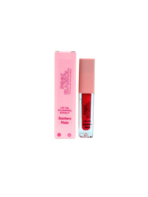 Lip oil effetto plumping con Peperoncino Rosso e Oli naturali nutrienti-Pink Babol