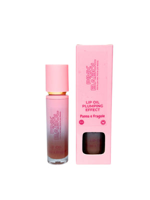 Lip oil effetto plumping con Peperoncino Rosso e Oli naturali nutrienti-Pink Babol