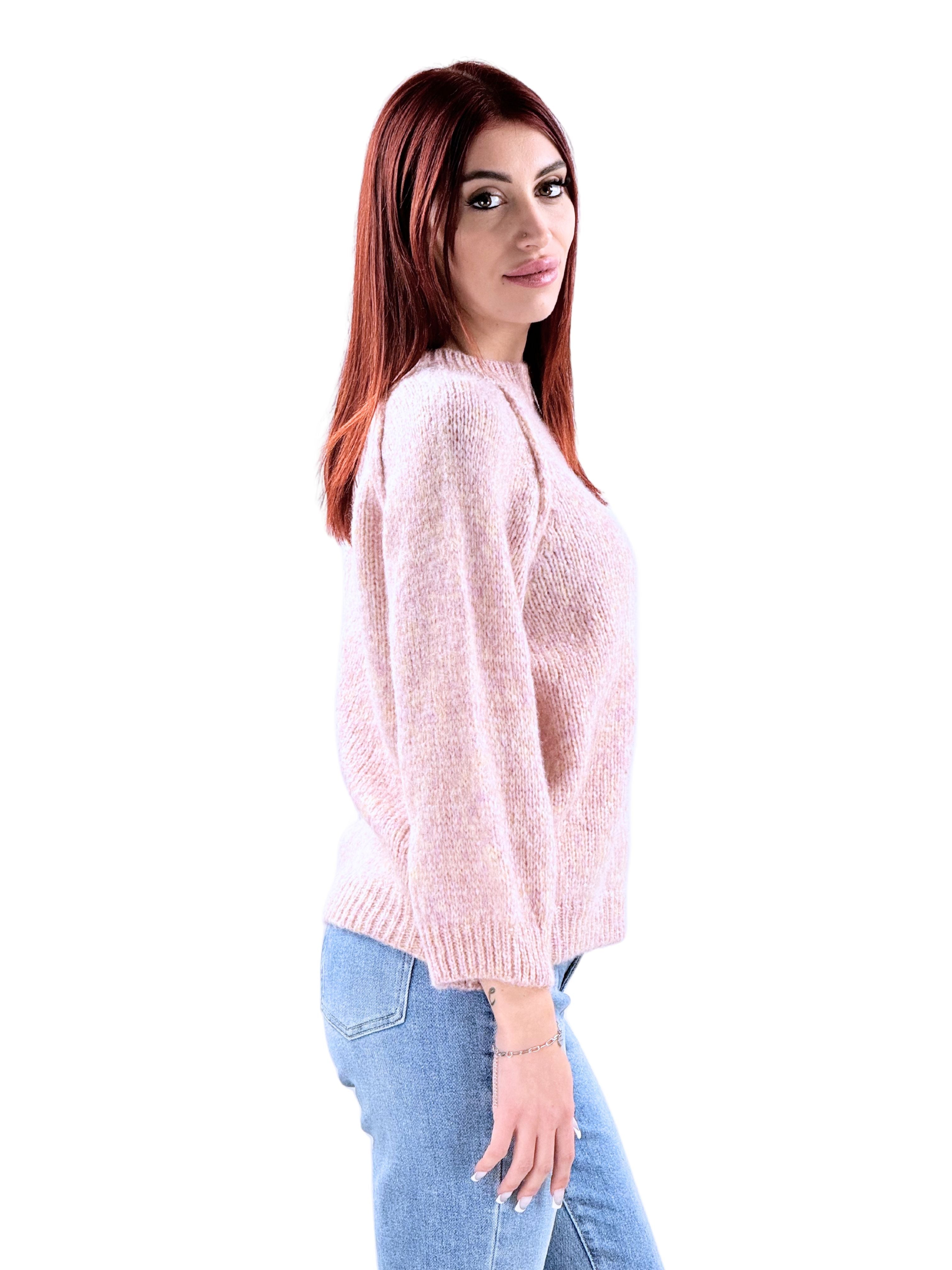 Maglione casual-Pink Babol