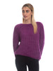 Maglione peluche soffice-Pink Babol