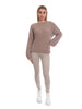 Maglione peluche soffice-Pink Babol