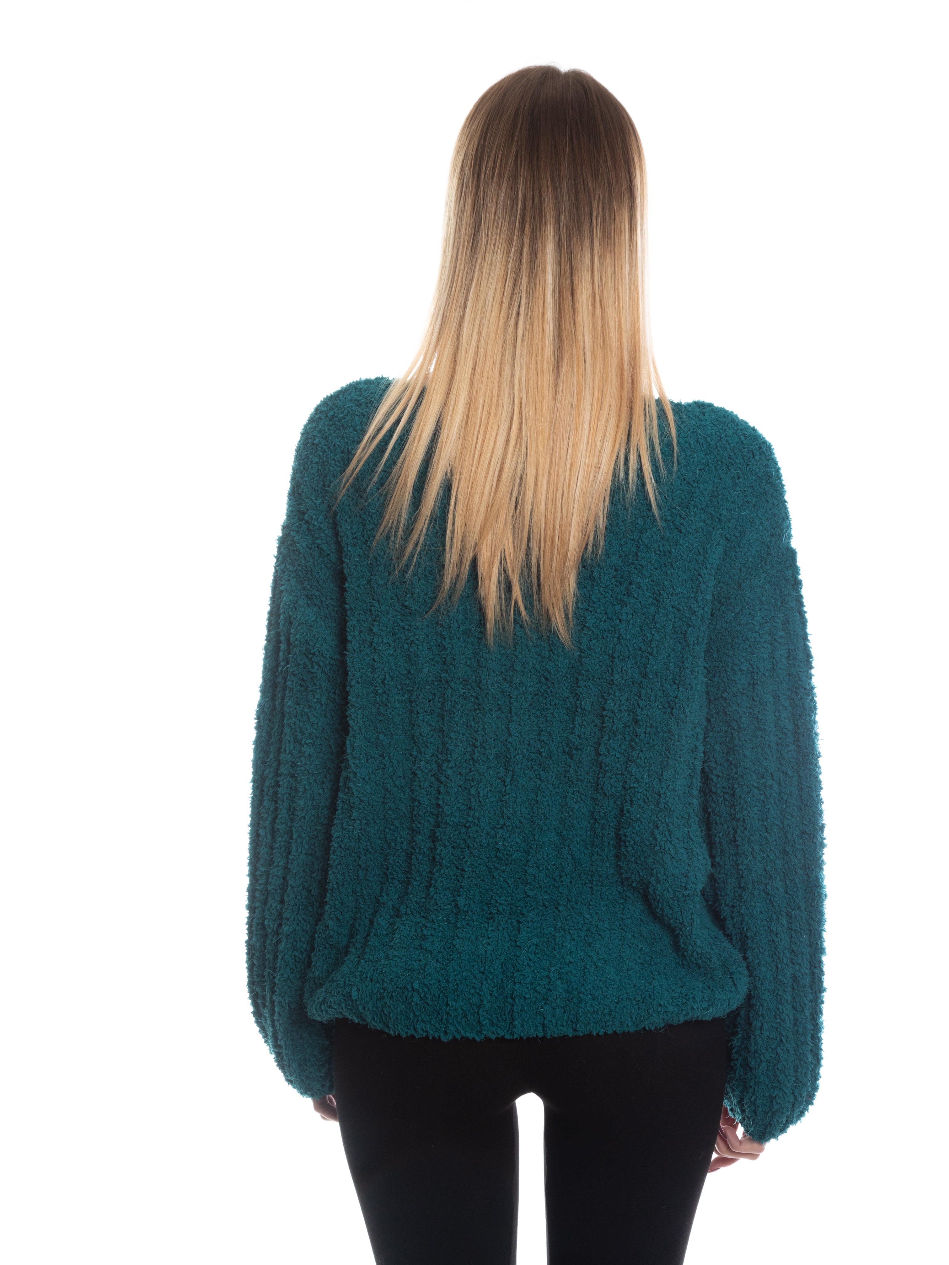 Maglione peluche soffice-Pink Babol