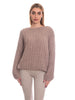 Maglione peluche soffice-Pink Babol