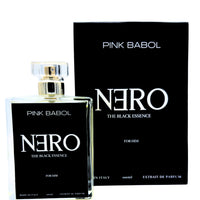 Nero Extrait De Parufm - Ribes Nero, Vaniglia, Rosa e Gelsomino del Marocco, Ambra Grigia, Ananas, Mela FOR HIM-Pink Babol