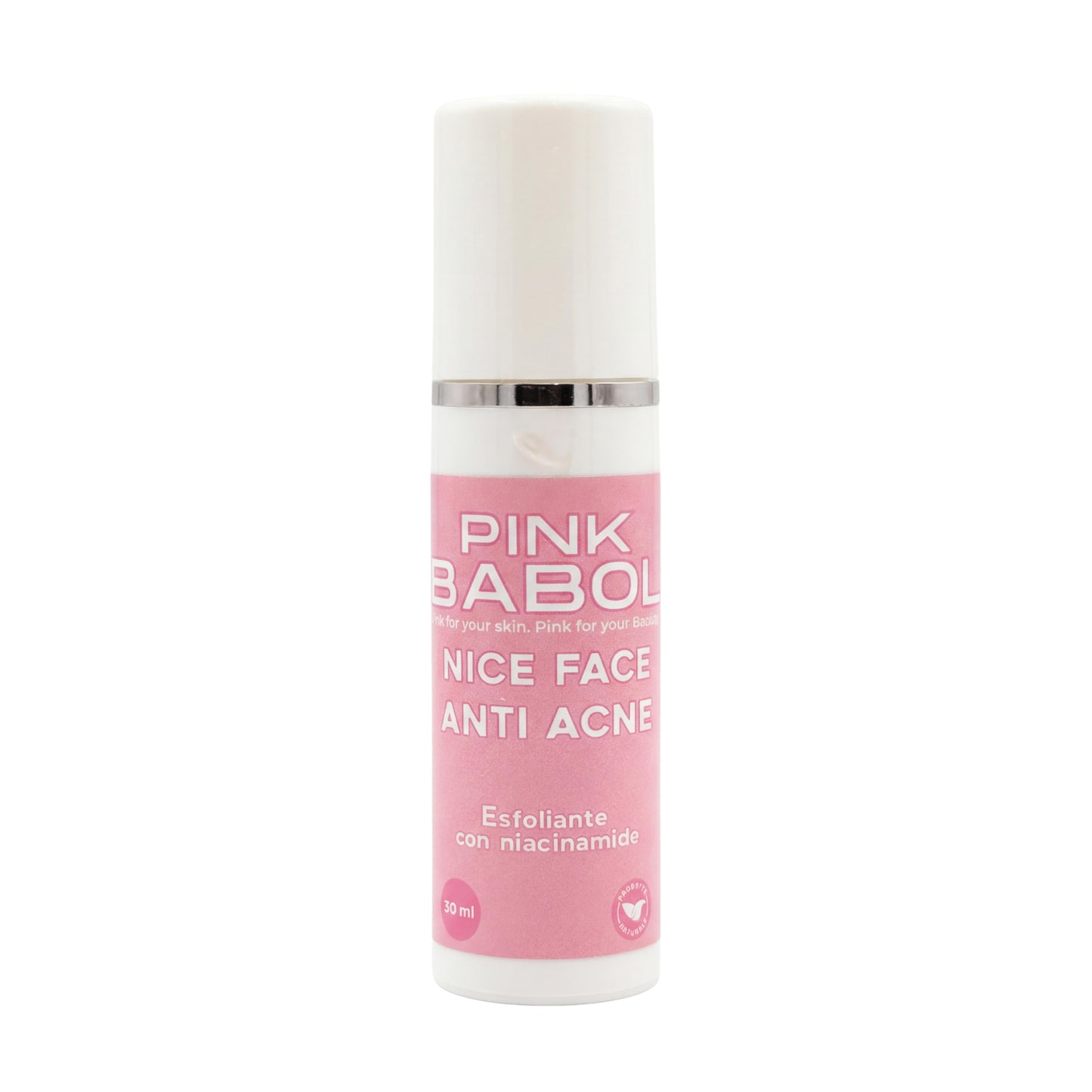 Nice Face – Crema contro l'Acne, Sebo Normalizzante con Niacinamide, Acido Azelaico e Vitamina E-Pink Babol