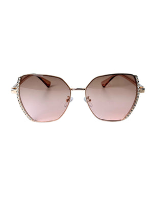 Occhiali da Sole Donna “Luxury Sunset” con protezione UV400-Pink Babol