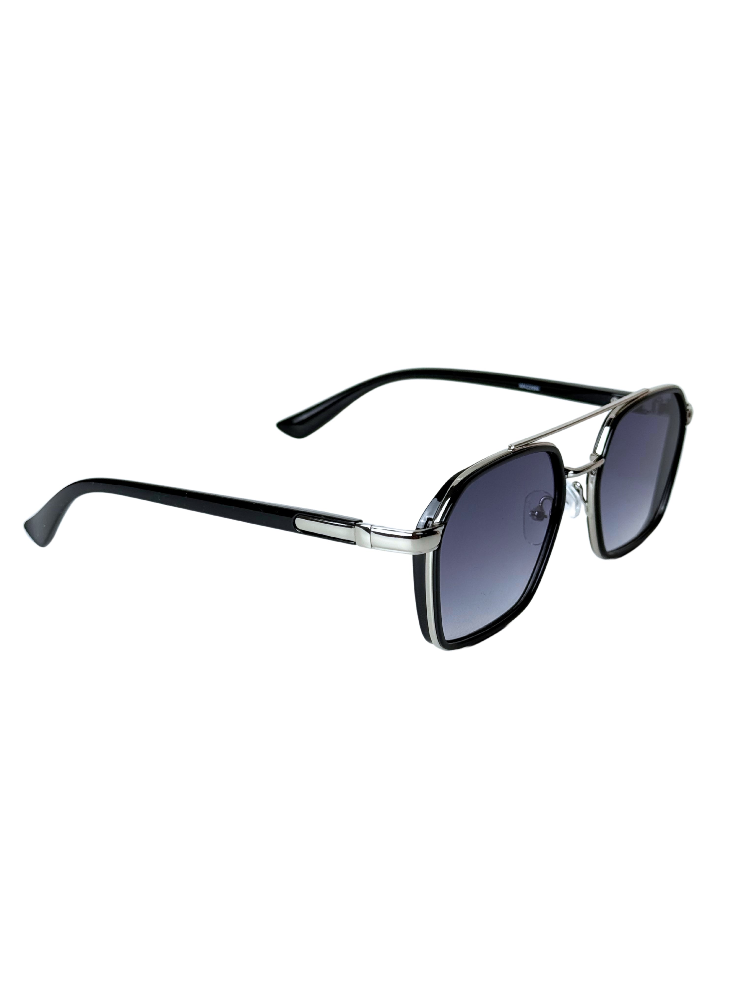 Occhiali da sole donna stile vintage con montatura in metallo e protezione UV400-Pink Babol