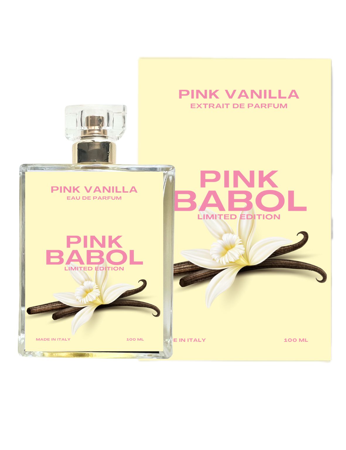 Pink Vanilla Extrait de Parfum - Unisex-Pink Babol