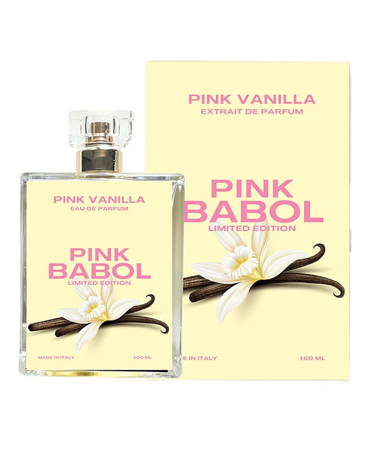 Pink Vanilla Extrait de Parfum - Vaniglia, Miele, Caramello, Muschio Bianco UNISEX-Pink Babol