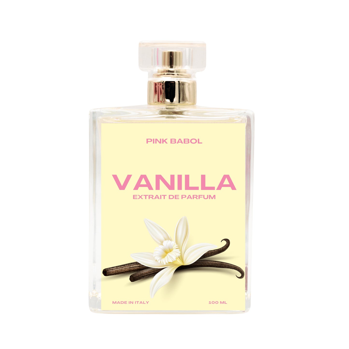 Pink Vanilla Extrait de Parfum - Vaniglia, Miele, Caramello, Muschio Bianco UNISEX-Pink Babol