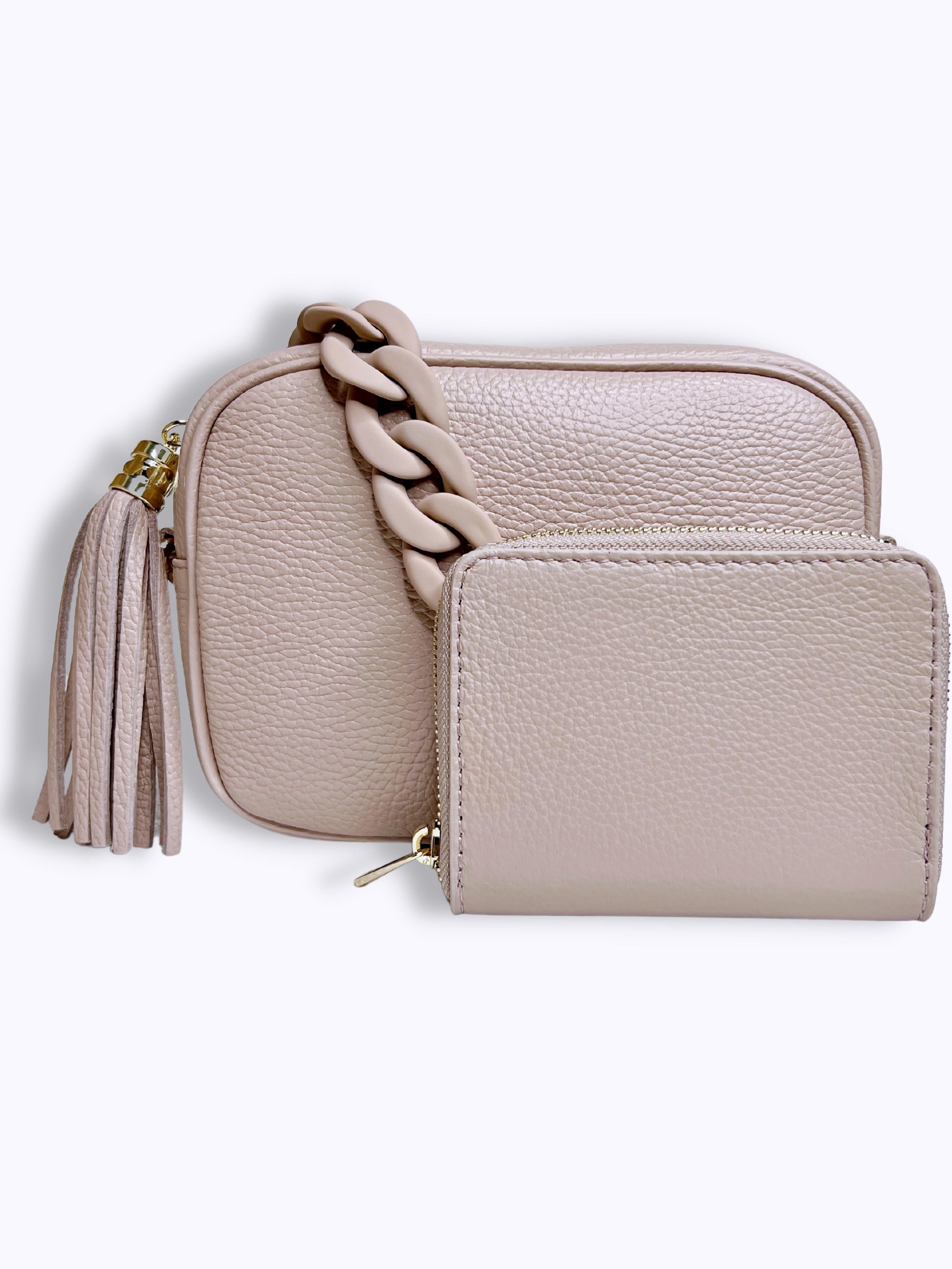 Portafoglio Juliette/Eloise (Personalizzabile)-Pink Babol
