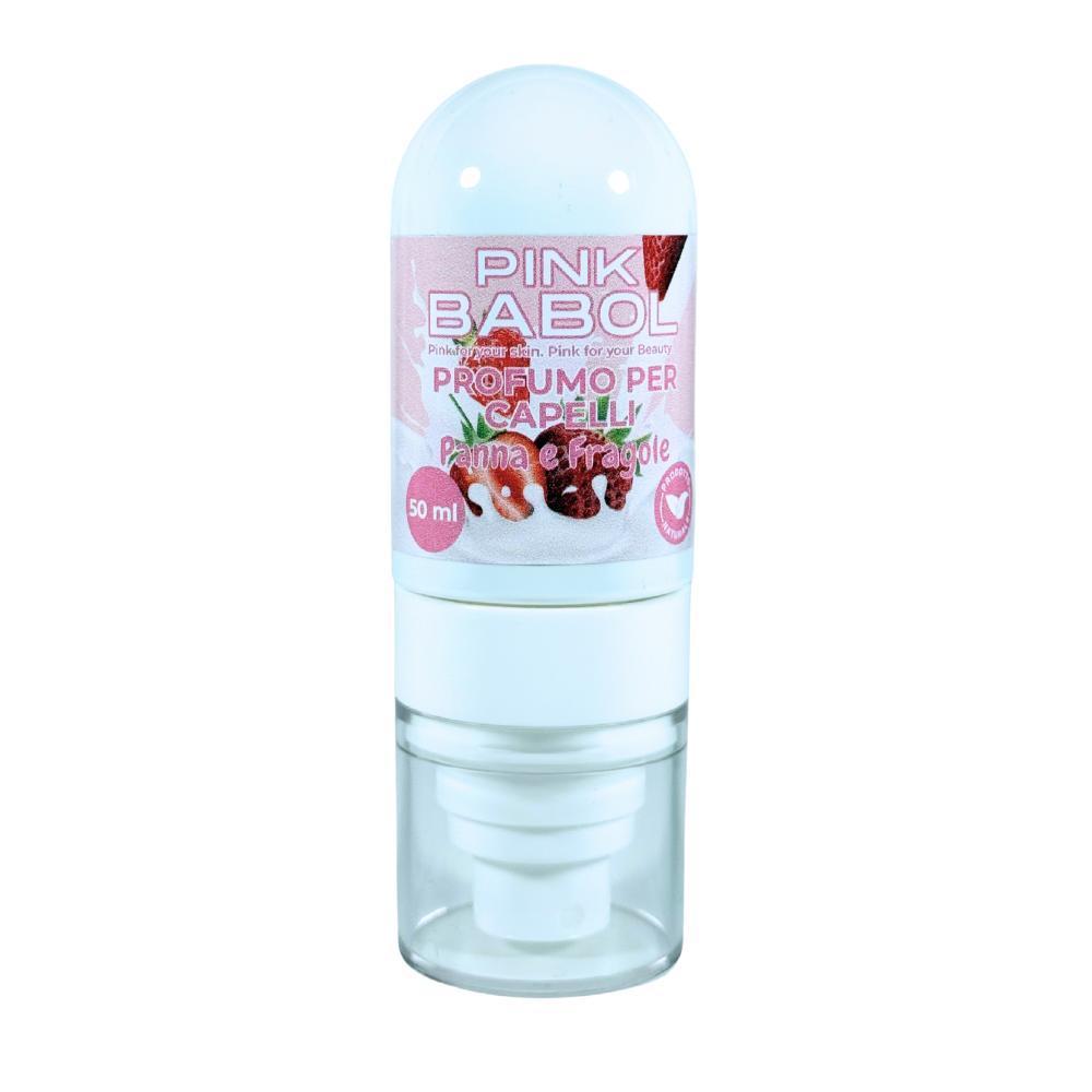 Profumo per Capelli con Cheratina & Estratto di Ortica - Profuma, Rinforza e Purifica la Chioma-Pink Babol