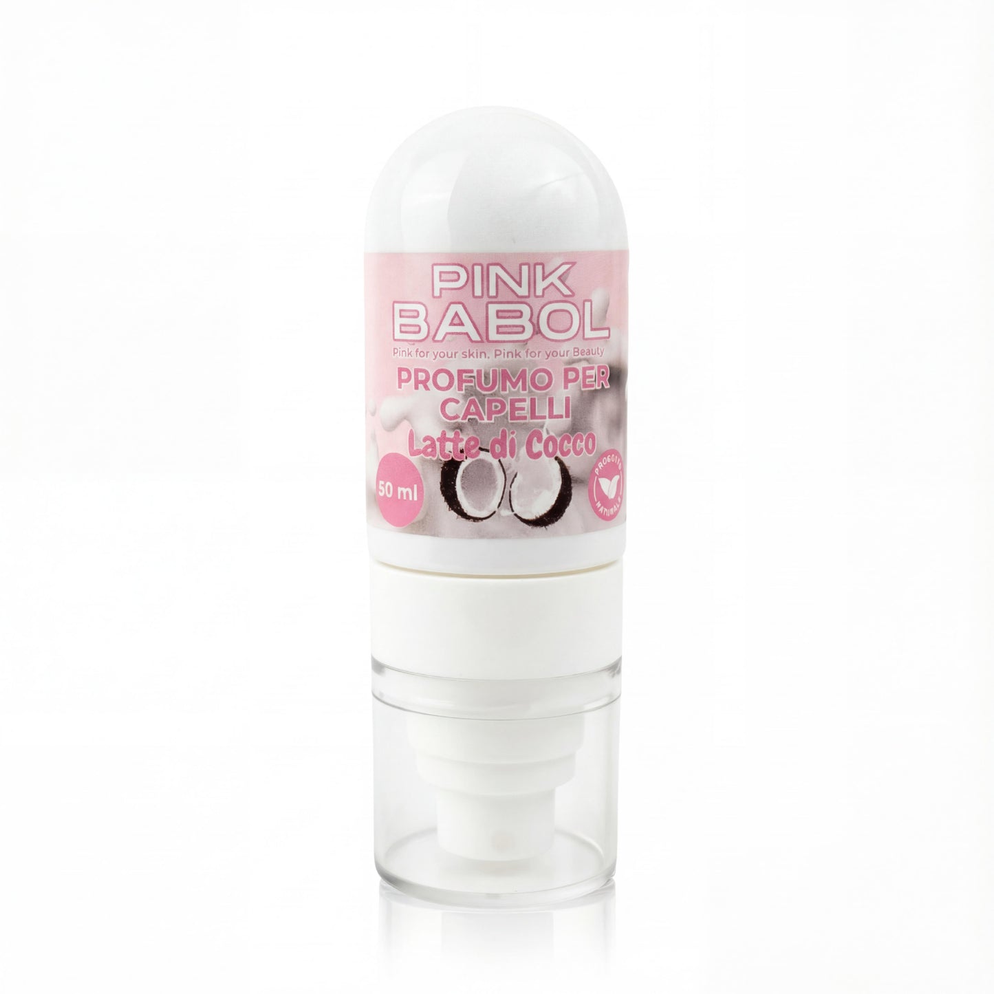 Profumo per Capelli con Cheratina e Estratto di Ortica - Profuma, Rinforza e Purifica la Chioma-Pink Babol