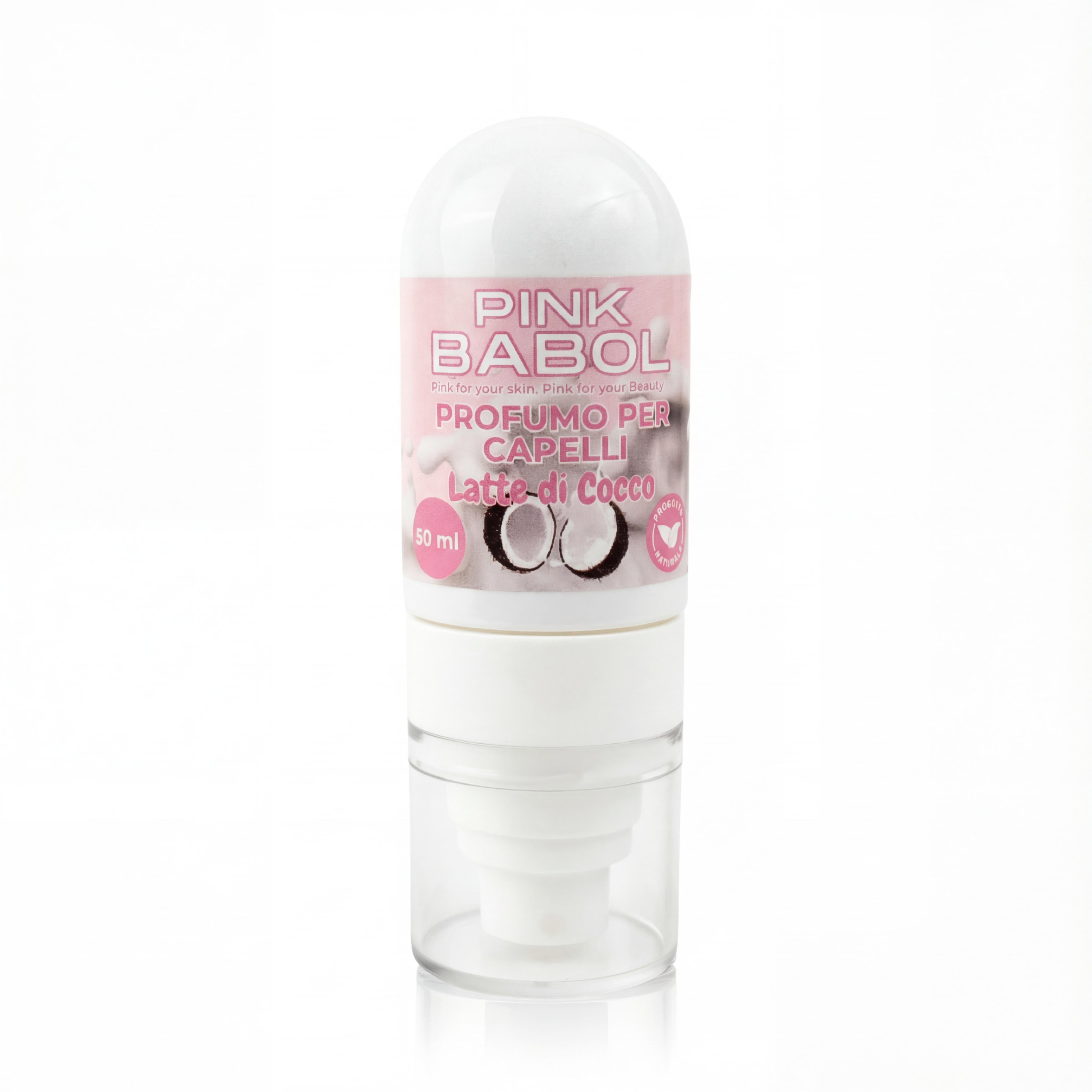 Profumo per Capelli con Cheratina e Estratto di Ortica - Profuma, Rinforza e Purifica la Chioma-Pink Babol