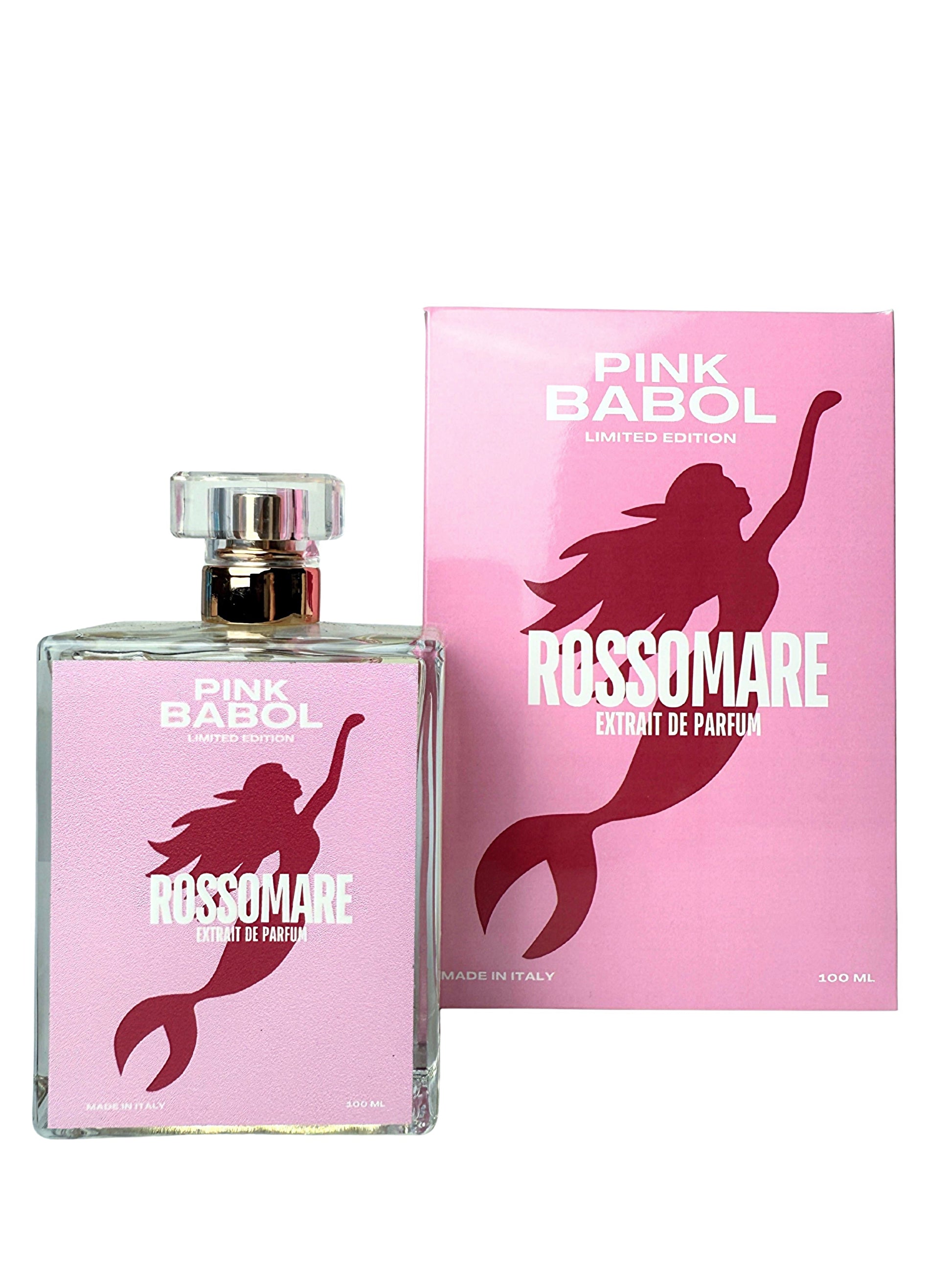 Rossomare Extrait de Parfum - Fiore d'Arancio, Vaniglia, Mimosa, Rosa, Gelsomino, Muschio Bianco FOR HER-Pink Babol