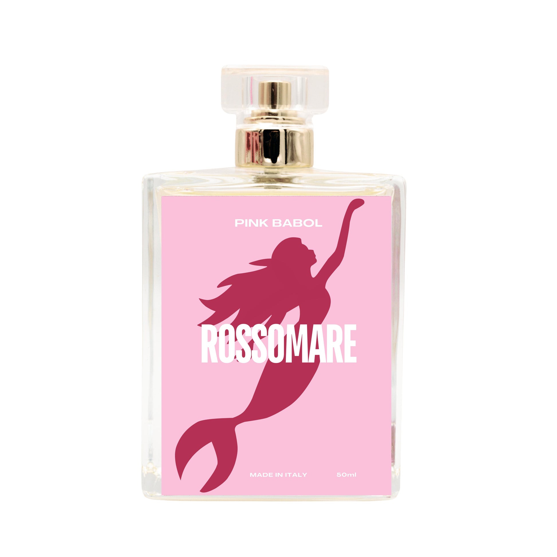 Rossomare Extrait de Parfum - Fiore d'Arancio, Vaniglia, Mimosa, Rosa, Gelsomino, Muschio Bianco FOR HER-Pink Babol
