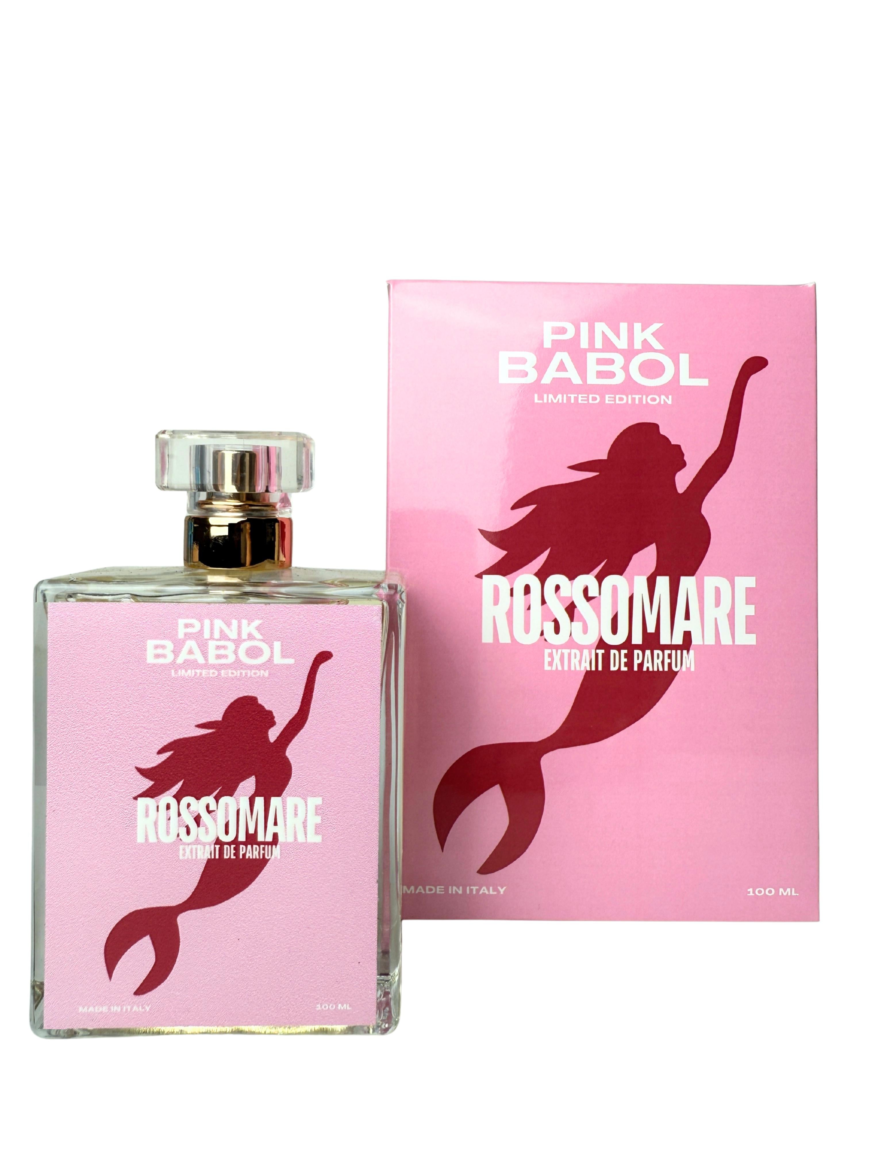 Rossomare Extrait de Parfum - Fiore d'Arancio, Vaniglia, Mimosa, Rosa, Gelsomino, Muschio Bianco-Pink Babol