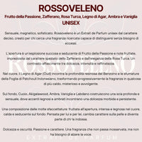 Rossoveleno Extrait de Parfum – Frutto della Passione, Zafferano, Rosa Turca, Legno di Agar, Ambra e Vaniglia – UNISEX-Pink Babol