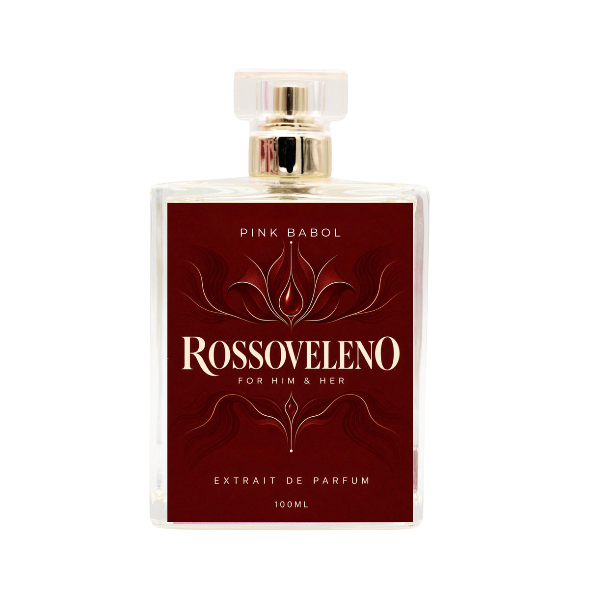 Rossoveleno Extrait de Parfum – Frutto della Passione, Zafferano, Rosa Turca, Legno di Agar, Ambra e Vaniglia – UNISEX-Pink Babol