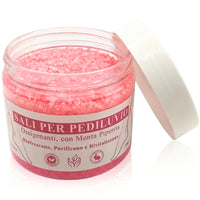 Sali per Pediluvio Ossigenanti con Menta Piperita - Rinfrescanti, purificanti e rivitalizzanti-Pink Babol